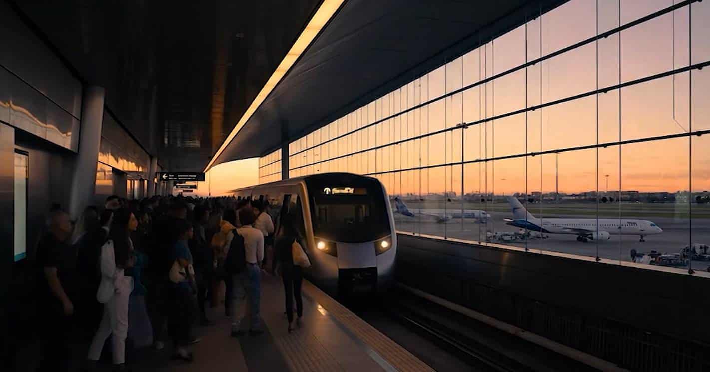 Santiago tendrá conexión directa en Metro al aeropuerto: así será la nueva Línea A